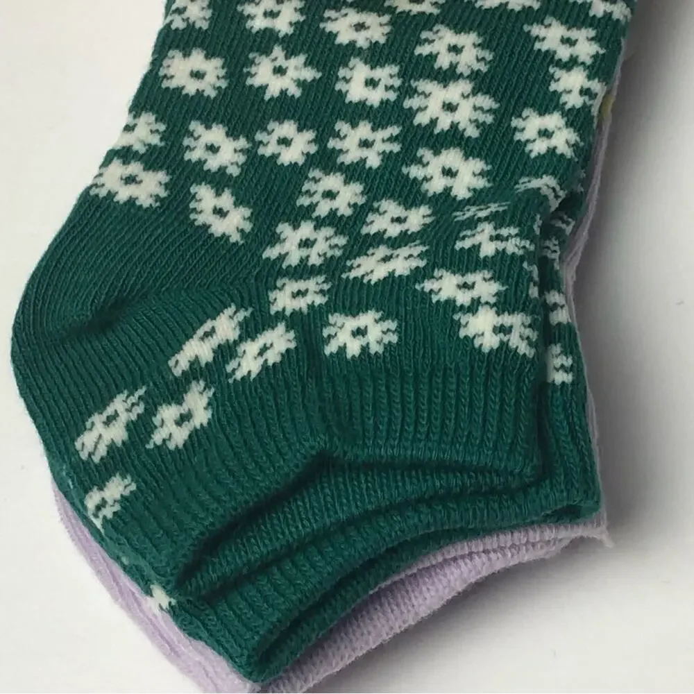 Crewcuts Girl's Fall Theme Multi- Print Socks Three Pairs Sz S NWT